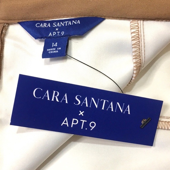 New Cara Santana Apt 9 Vegan Leather Pencil Skirt - Picture 7 of 9